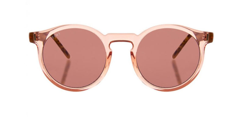 Gafas de sol mujer TIWI Antibes Shiny Pink with pink lenses